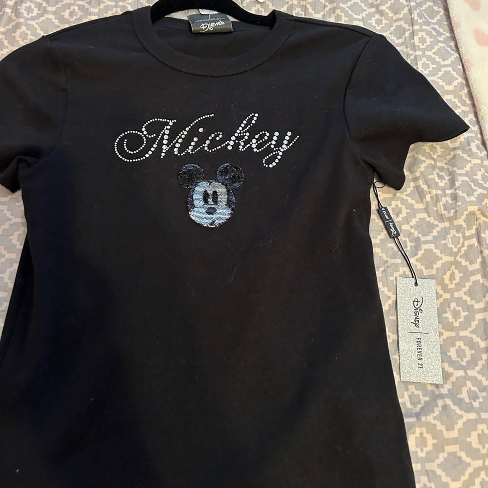 Black Mickey T-Shirt
